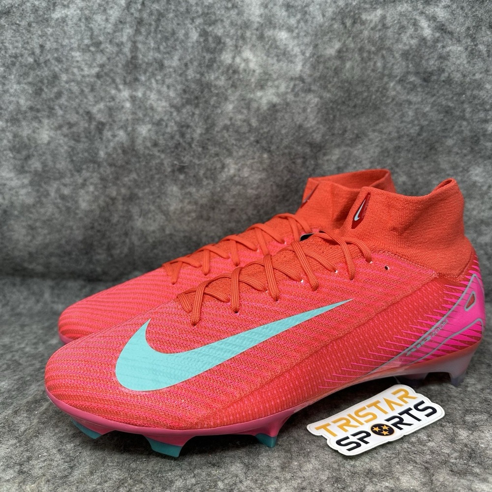Nike Mercurial Superfly 10 Elite FG Soccer Cleats Mens Size 13 Mad Energy Pack